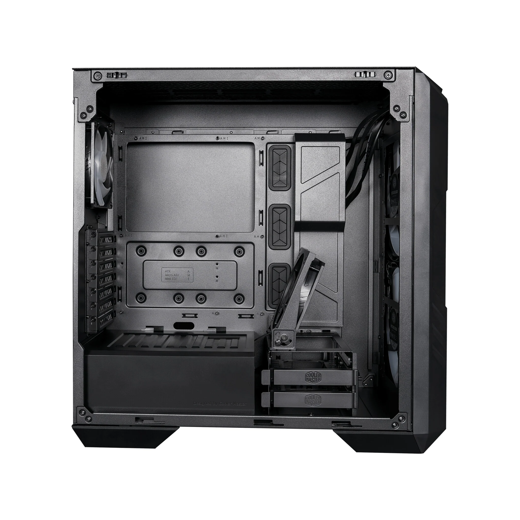 Cooler Master HAF 500 - ATX Mid Tower Case in Black - Image 4