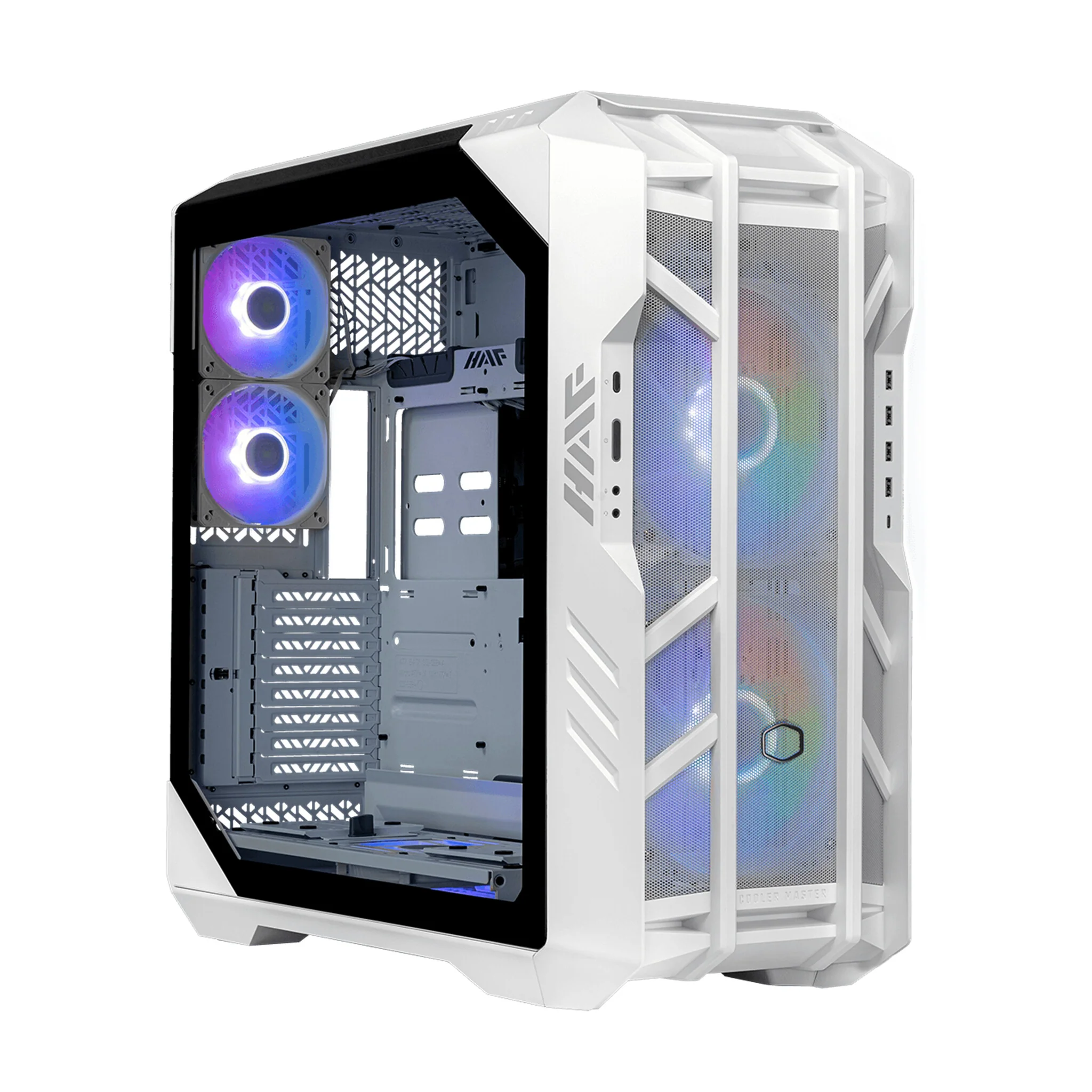 Cooler Master HAF 700 - ATX Full Tower Case in White - Image 3