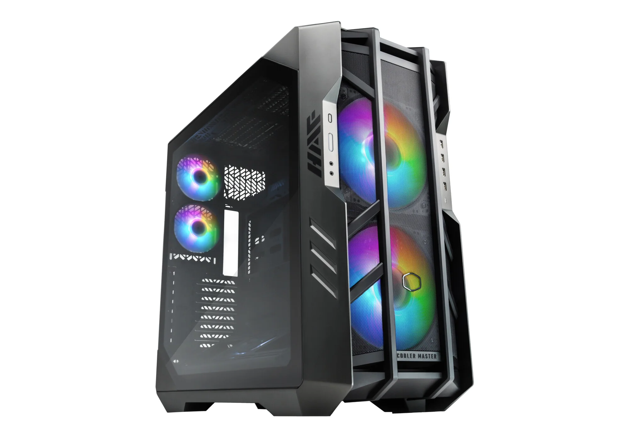 Cooler Master HAF 700 - ATX Full Tower Case in Titanum Grey - Image 4