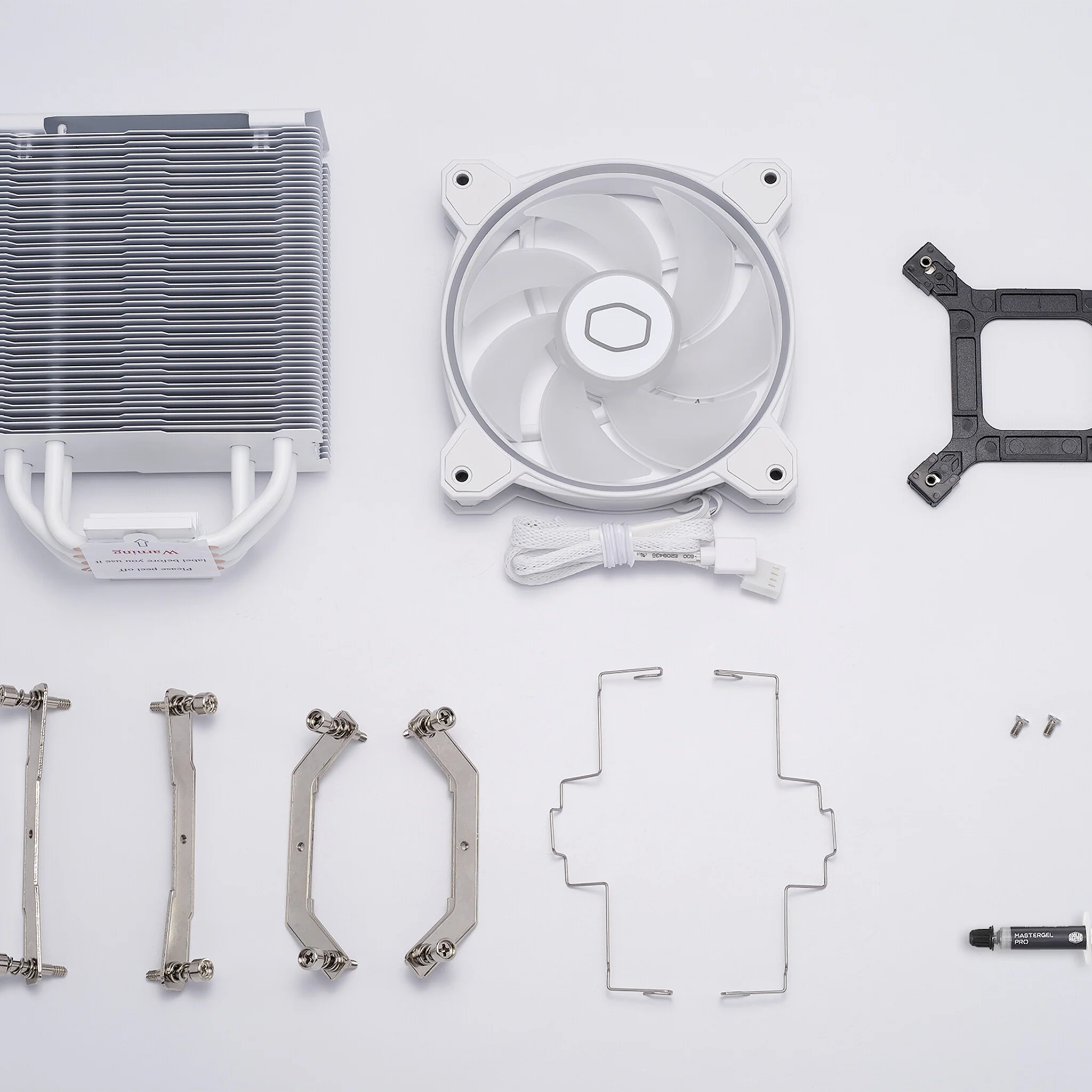 Cooler Master Hyper 212 Halo - Air Processor Cooler in White - 120mm - Image 14