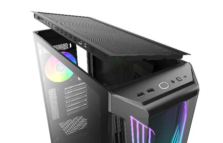 Cooler Master MasterBox 540 - ATX Mid Tower Case in Black / Transparent - Image 6