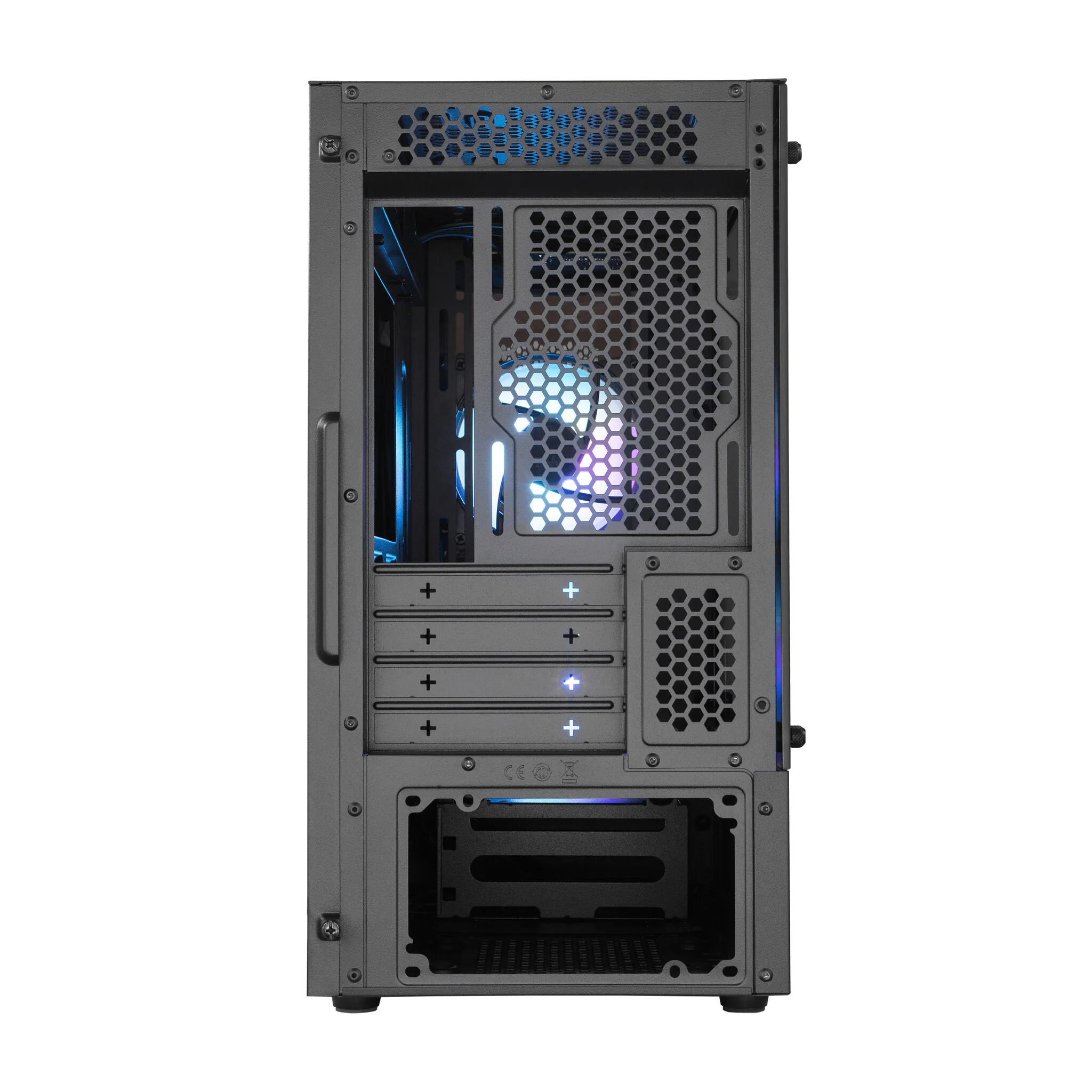 Cooler Master MasterBox MB320L ARGB - MicroATX Mini Tower Case in Black - Image 8