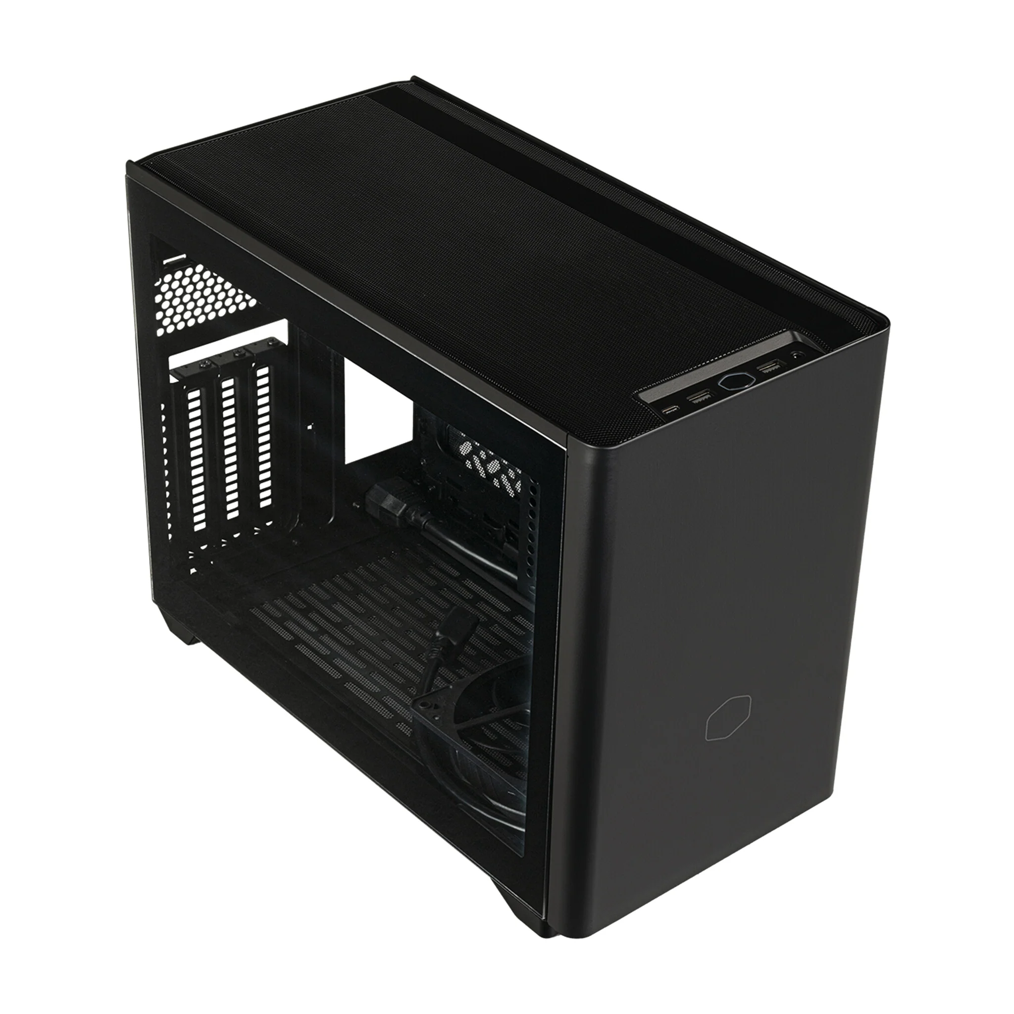 Cooler Master MasterBox NR200P V2 - Mini ITX Desktop Case in Black - Image 4