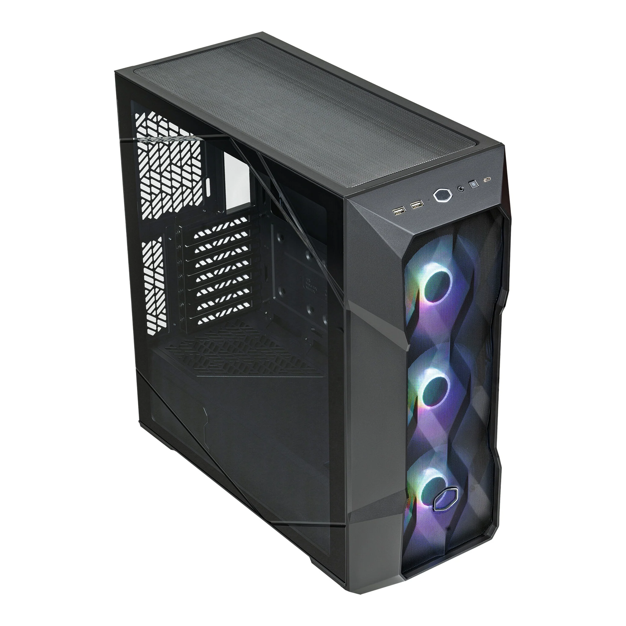 Cooler Master MasterBox TD500 Mesh V2 - ATX Mid Tower Case in Black - Image 6
