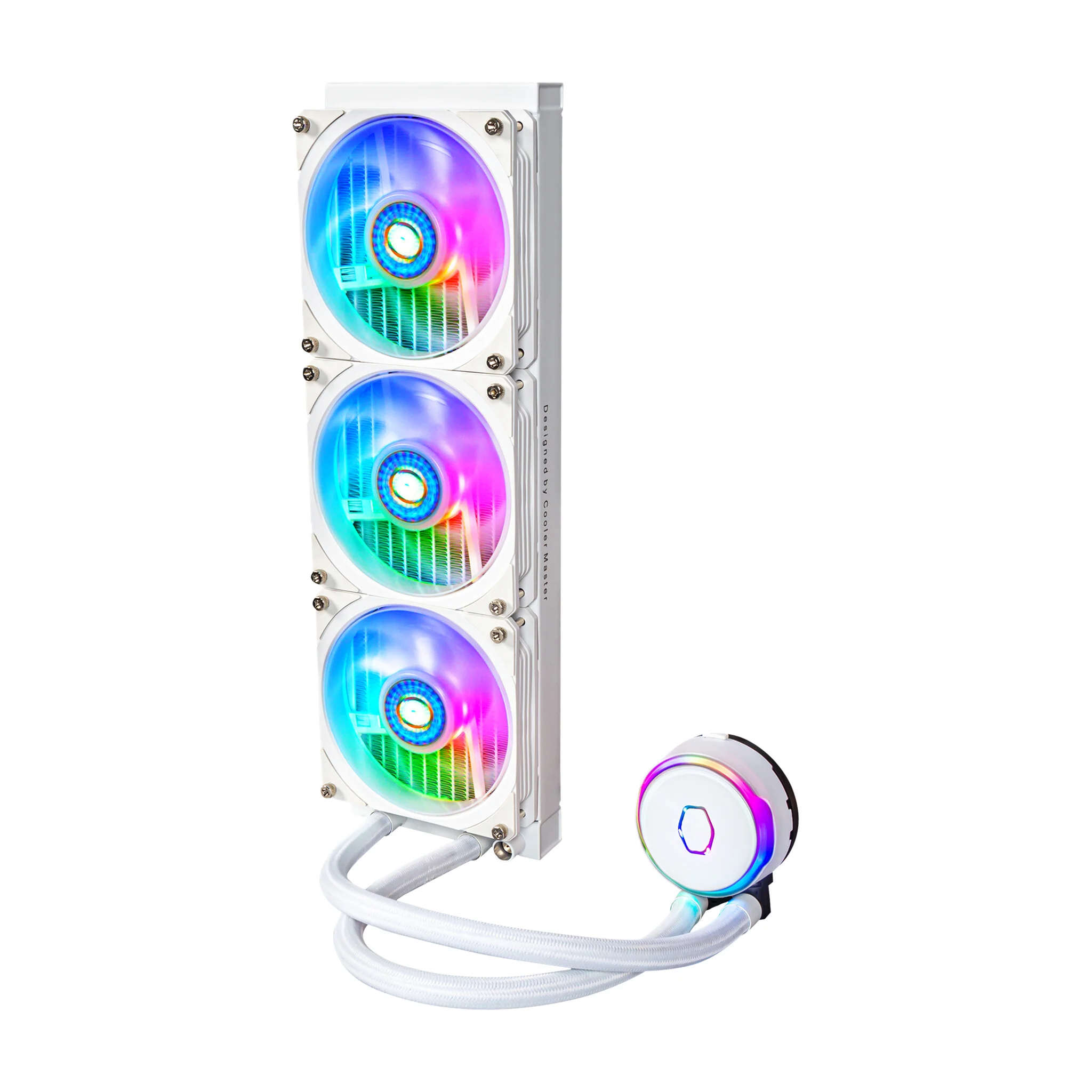 Cooler Master MasterLiquid PL360 Flux "White Edition" - 360mm Liquid CPU Cooler - Image 4