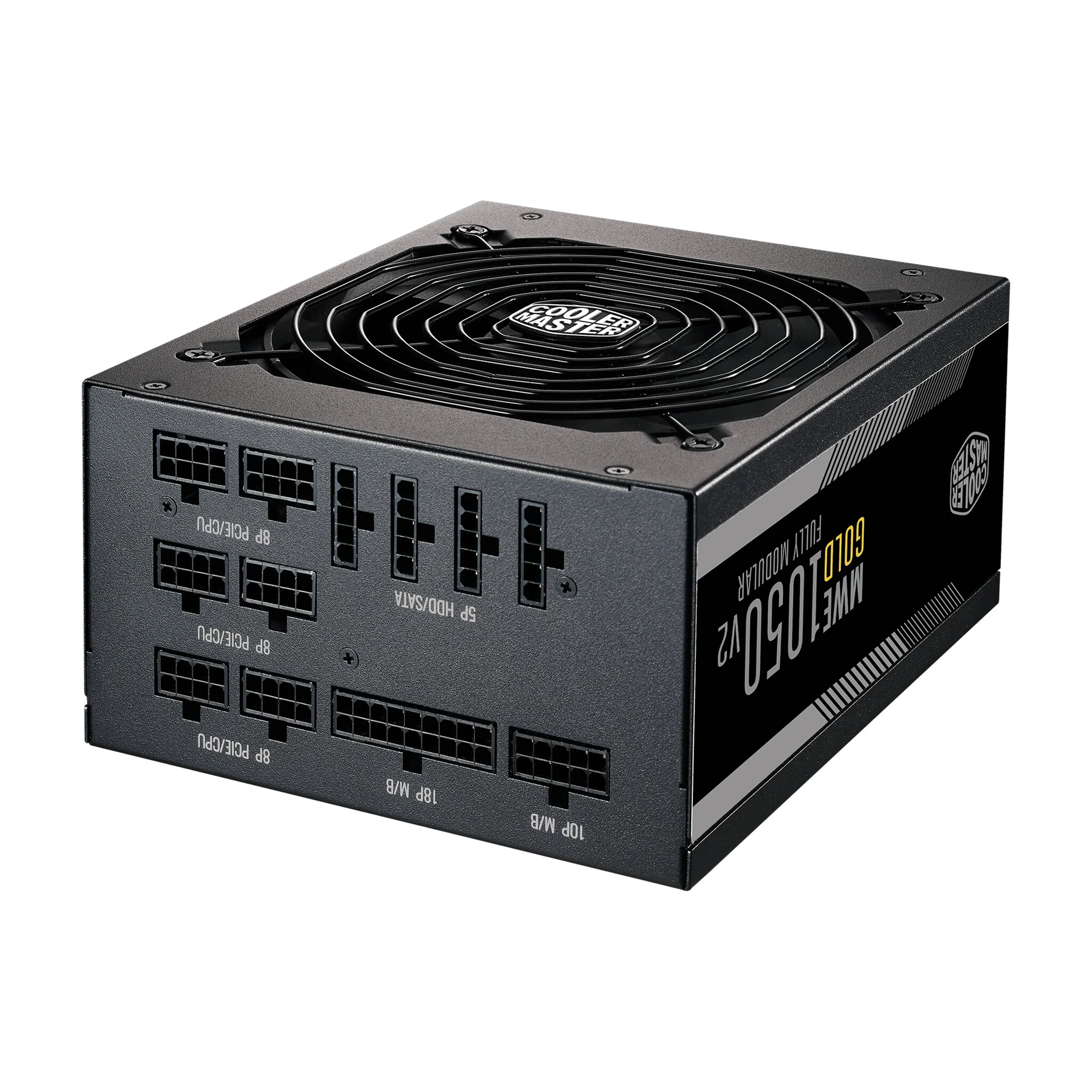 Cooler Master MWE - 1050W 80+ Gold Fully Modular Power Supply Unit in Black - Image 4