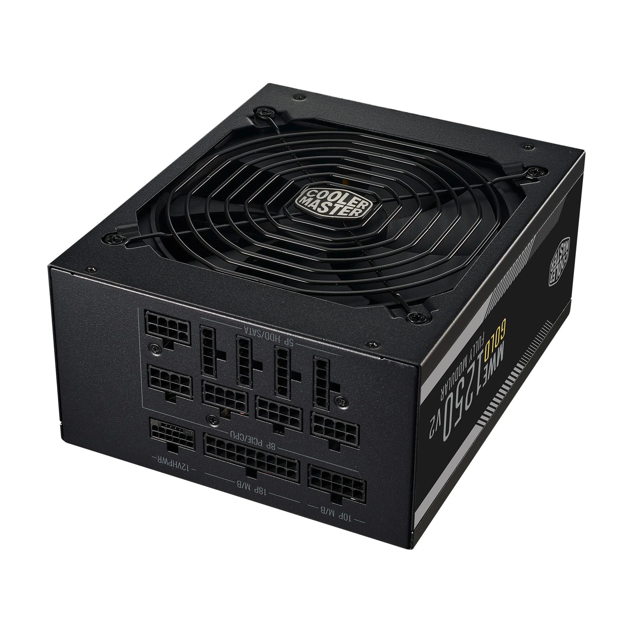 Cooler Master MWE - 1250W 80+ Gold Fully Modular Power Supply Unit in Black - Image 3