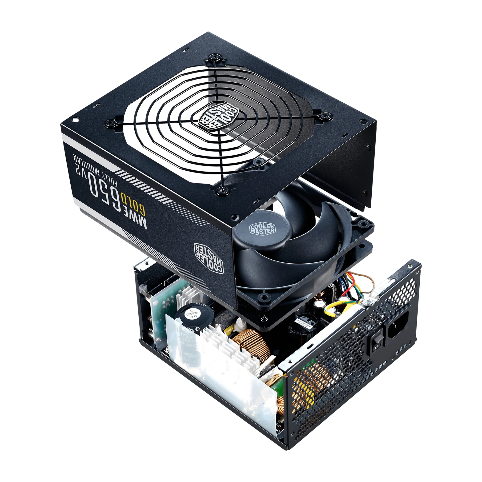 Cooler Master MWE V2 - 650 W 80+ Gold Fully Modular Power Supply Unit - Image 6