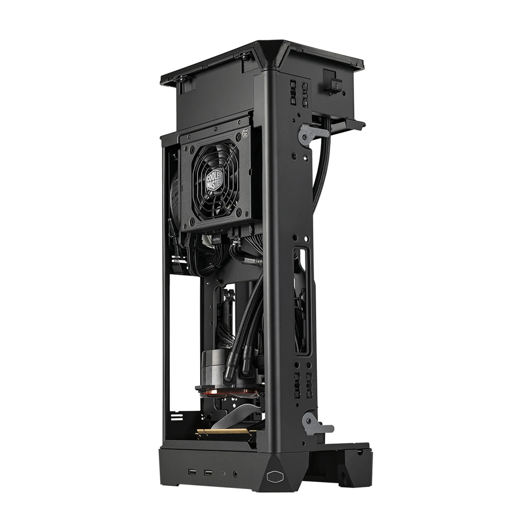 Cooler Master NCORE 100 MAX - ITX SFF Tower Case in Bronze w/ 850W SFX Gold PSU - Image 11
