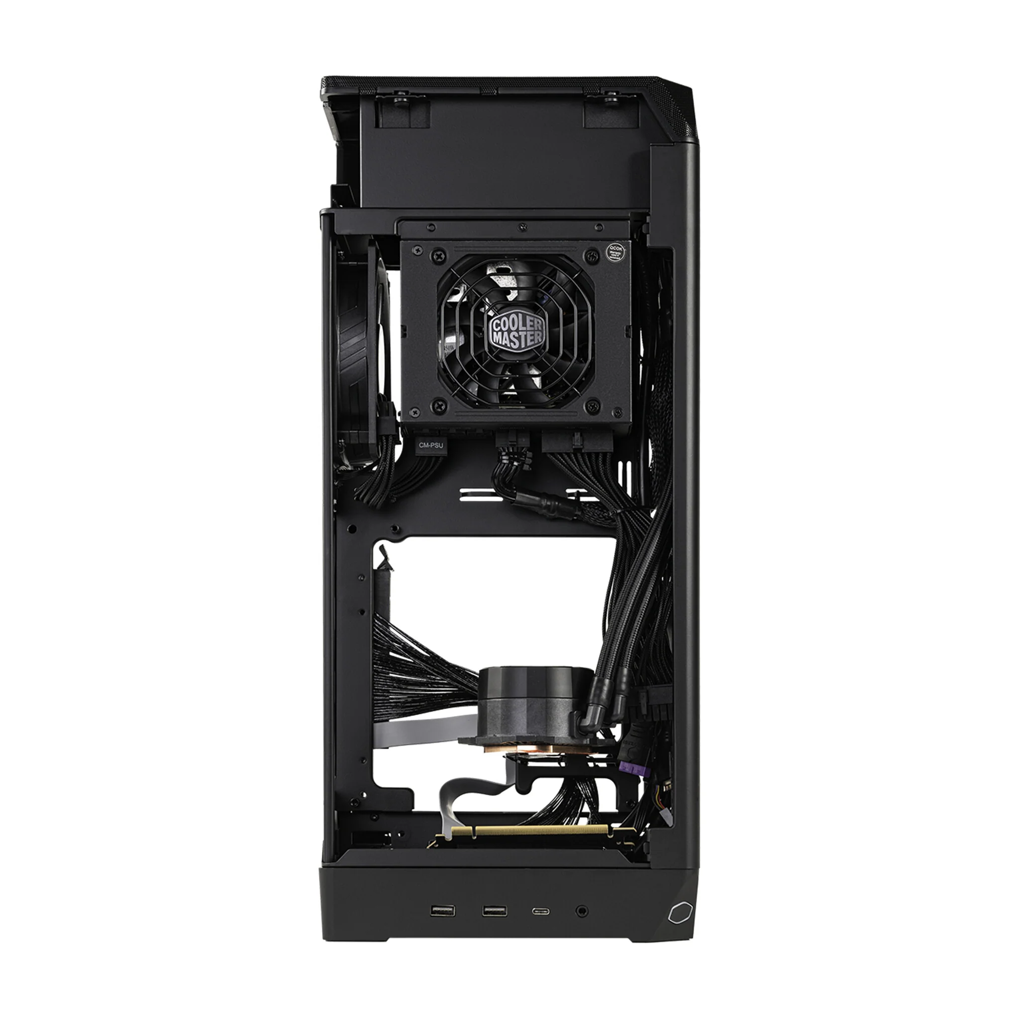 Cooler Master NCORE 100 MAX - ITX SFF Tower Case in Bronze w/ 850W SFX Gold PSU - Image 13