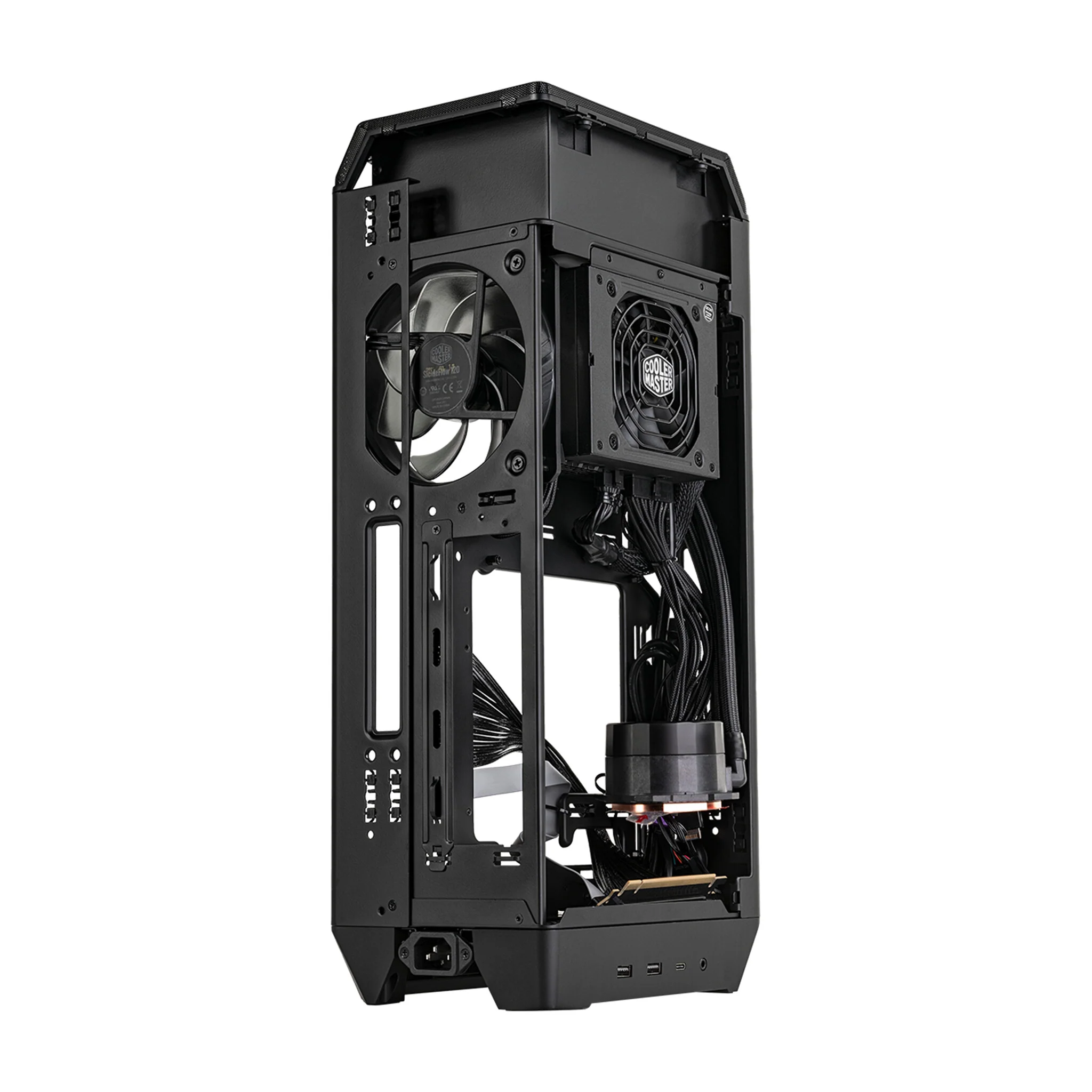 Cooler Master NCORE 100 MAX - ITX SFF Tower Case in Bronze w/ 850W SFX Gold PSU - Image 14