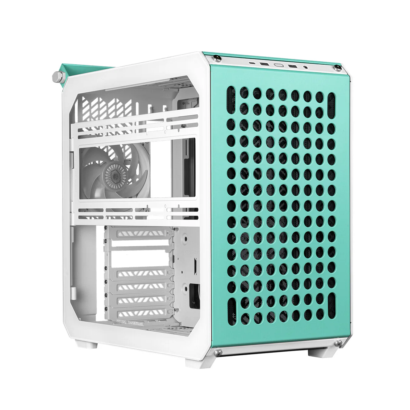 Cooler Master QUBE 500 Flatpack - ATX Mid Tower Case in Macaron Edition - Image 4