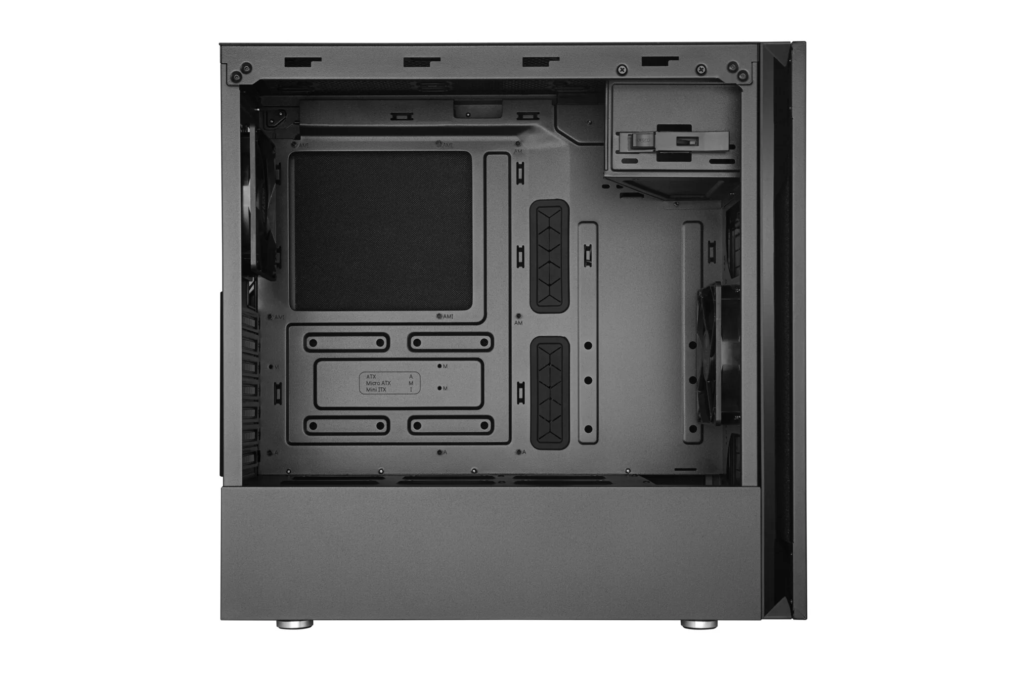 Cooler Master Silencio S600 - ATX Mid Tower Case in Black - Image 4