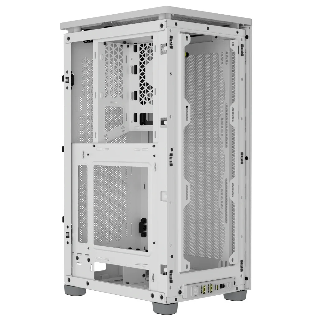 Corsair 2000D AIRFLOW - Mini ITX Tower Case in White - Image 5