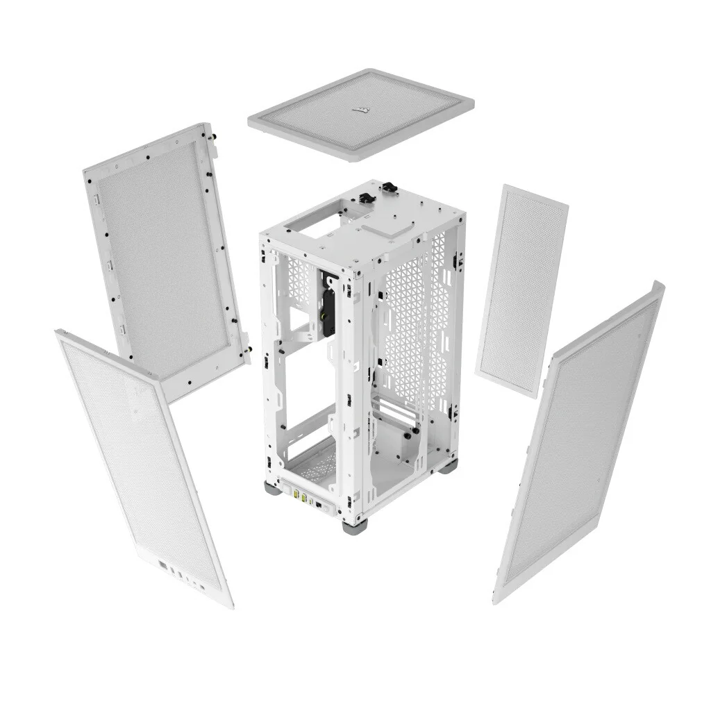 Corsair 2000D AIRFLOW - Mini ITX Tower Case in White - Image 9