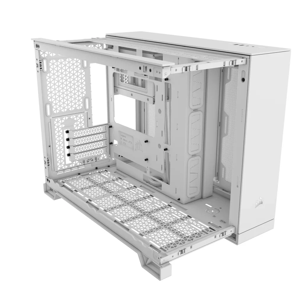 Corsair 2500D Airflow - MicroATX Mini Tower Caser in White - Image 3