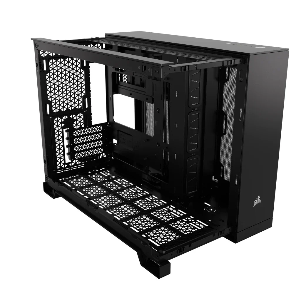 Corsair 2500X - MicroATX Mini Tower Case in Black - Image 3