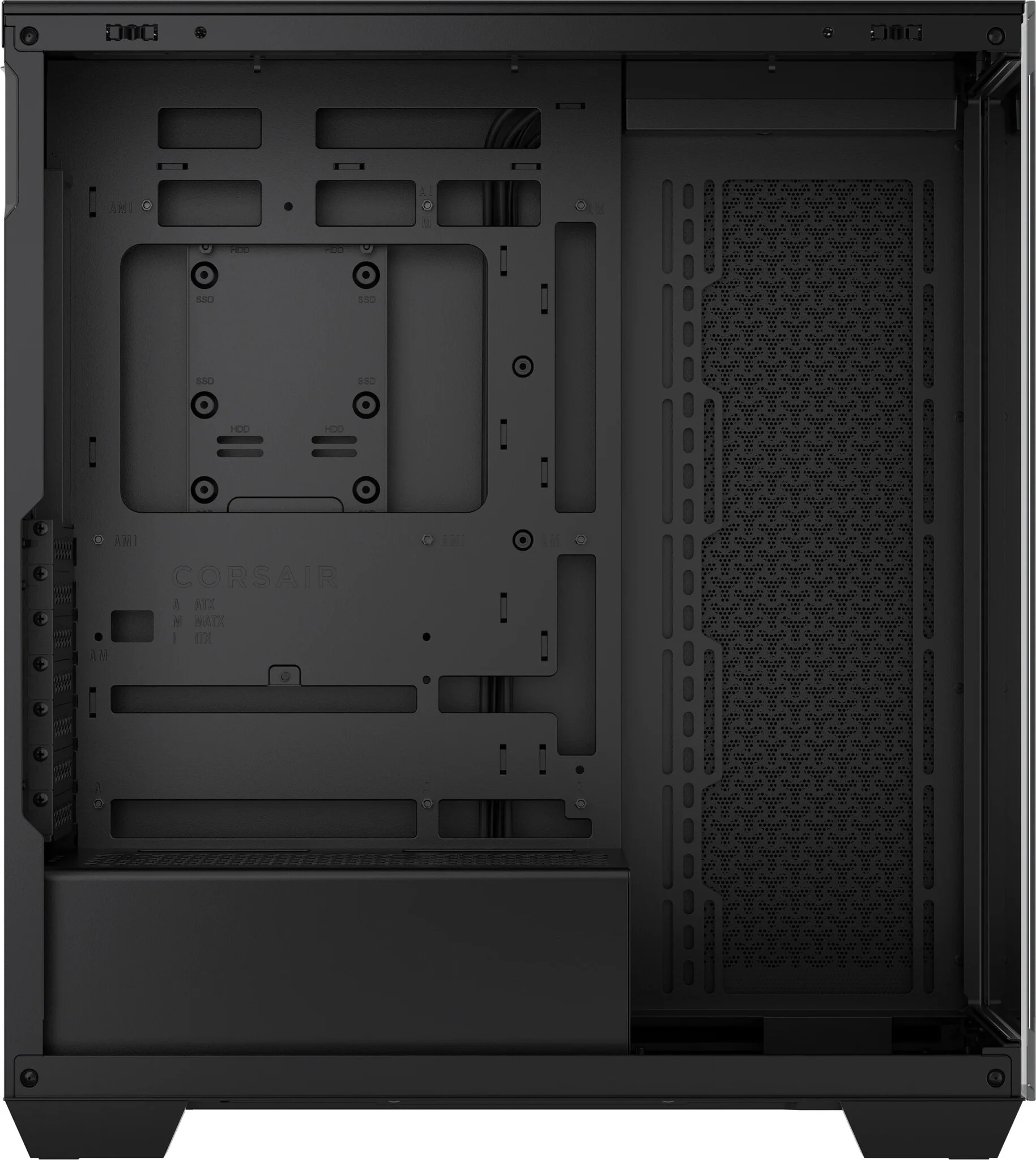 Corsair 3500X - EATX Mid Tower Case in Black - Image 4