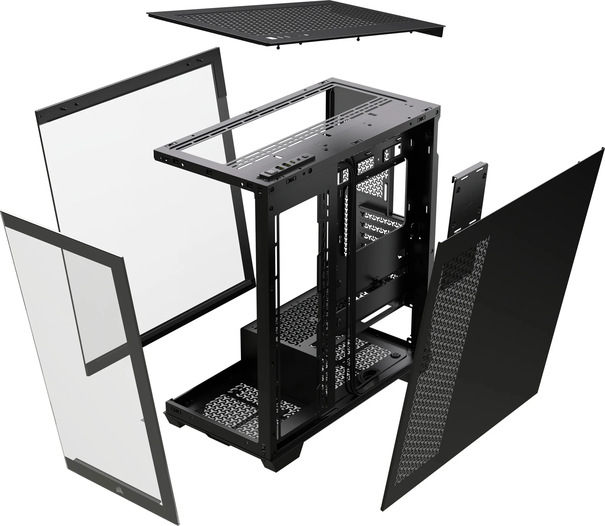 Corsair 3500X - EATX Mid Tower Case in Black - Image 6