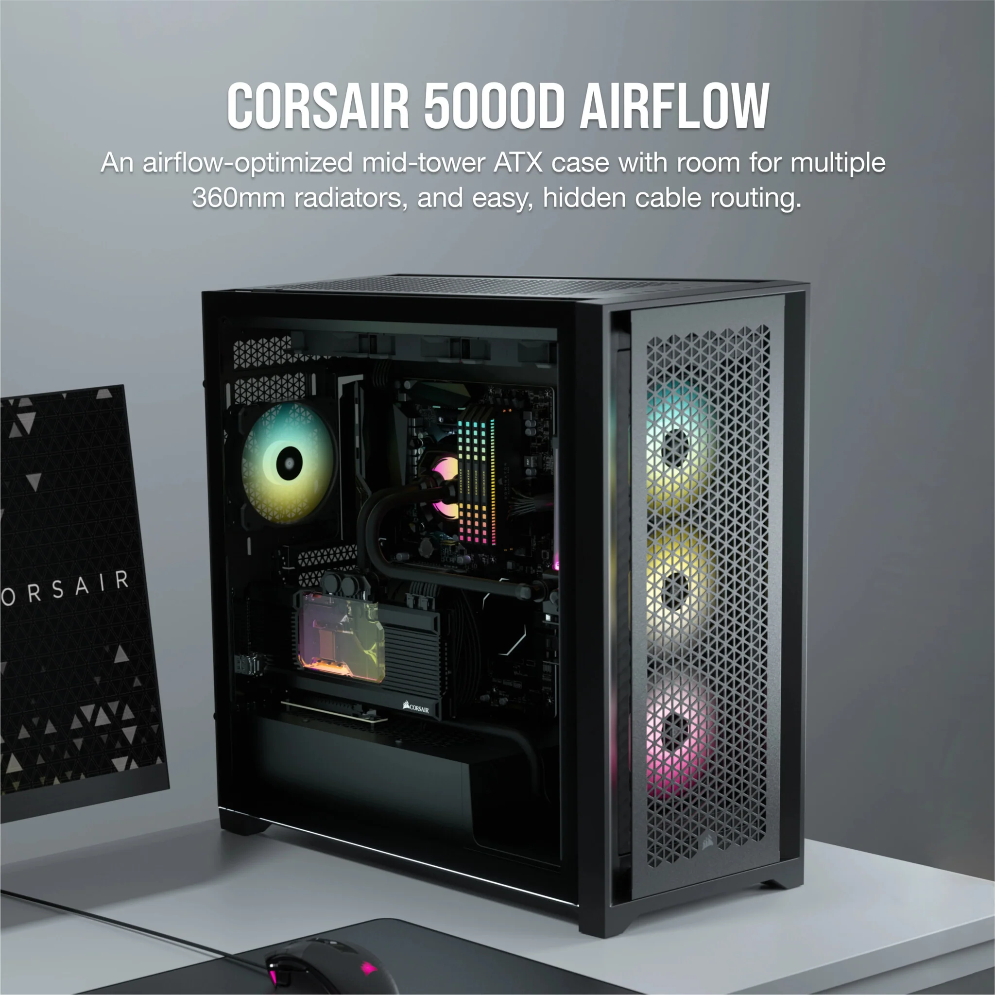 Corsair 5000D AIRFLOW - ATX Mid Tower Case in Black - Image 19