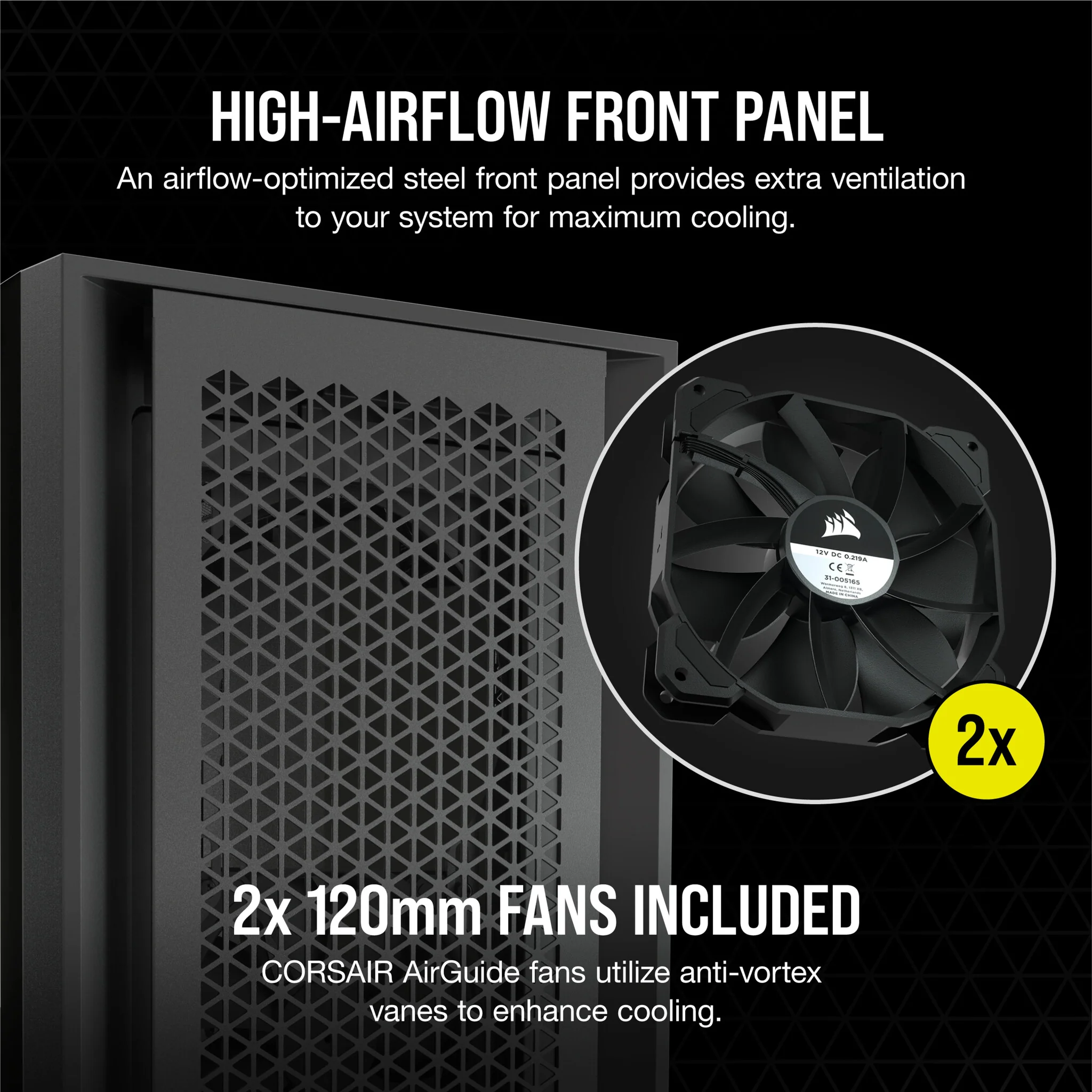 Corsair 5000D AIRFLOW - ATX Mid Tower Case in Black - Image 21