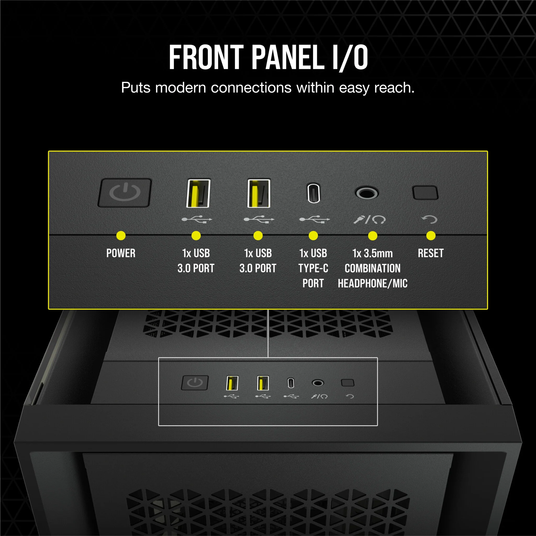 Corsair 5000D AIRFLOW - ATX Mid Tower Case in Black - Image 23
