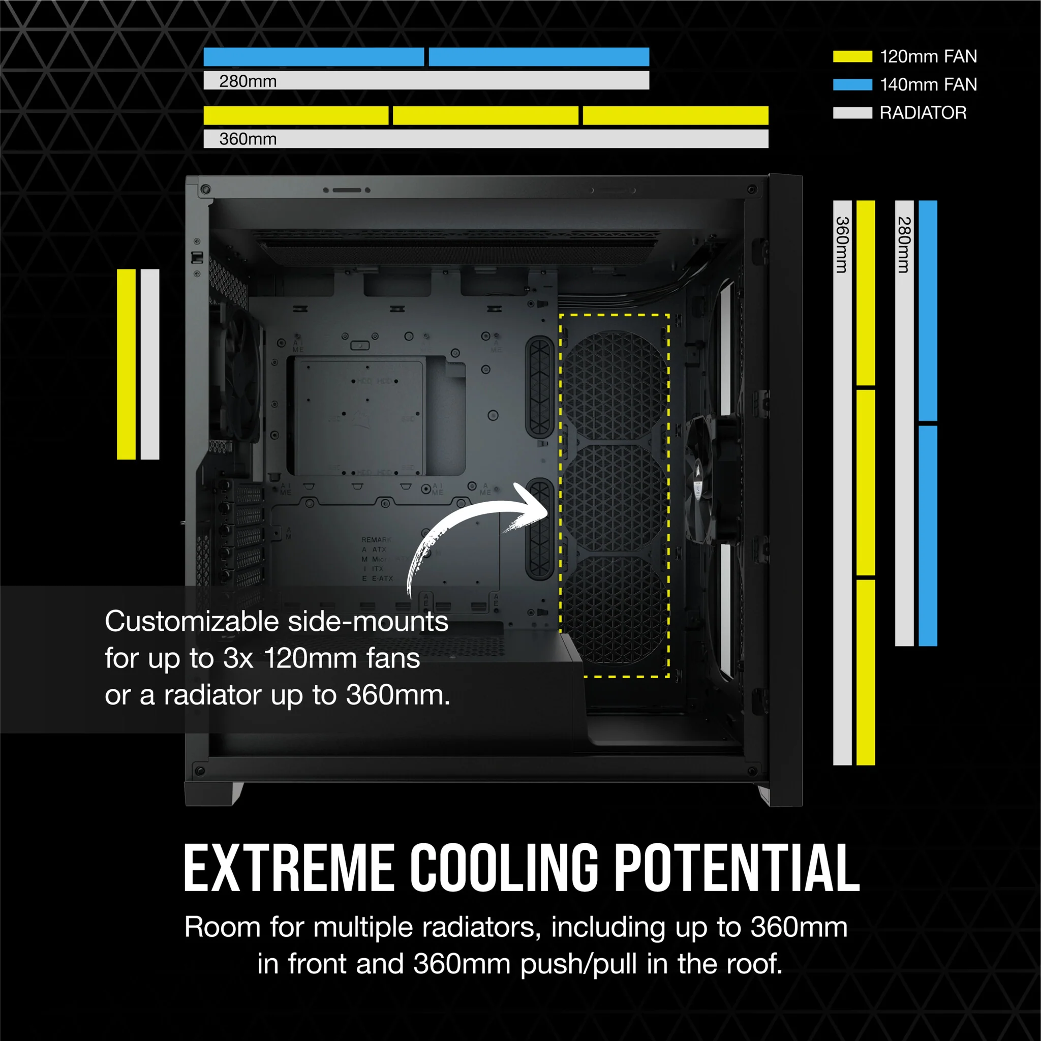Corsair 5000D AIRFLOW - ATX Mid Tower Case in Black - Image 26