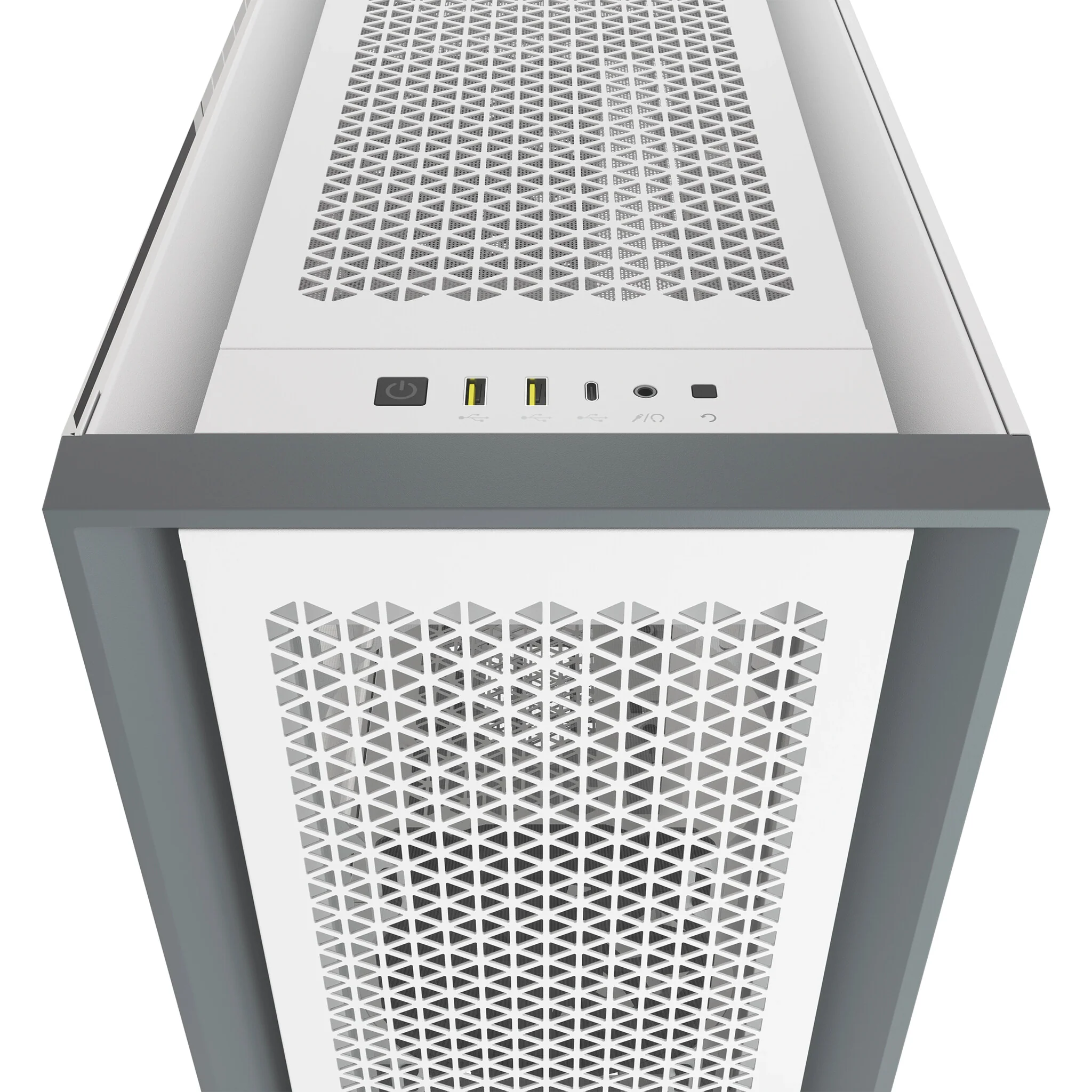 Corsair 5000D AIRFLOW - ATX Mid Tower Case in White - Image 6