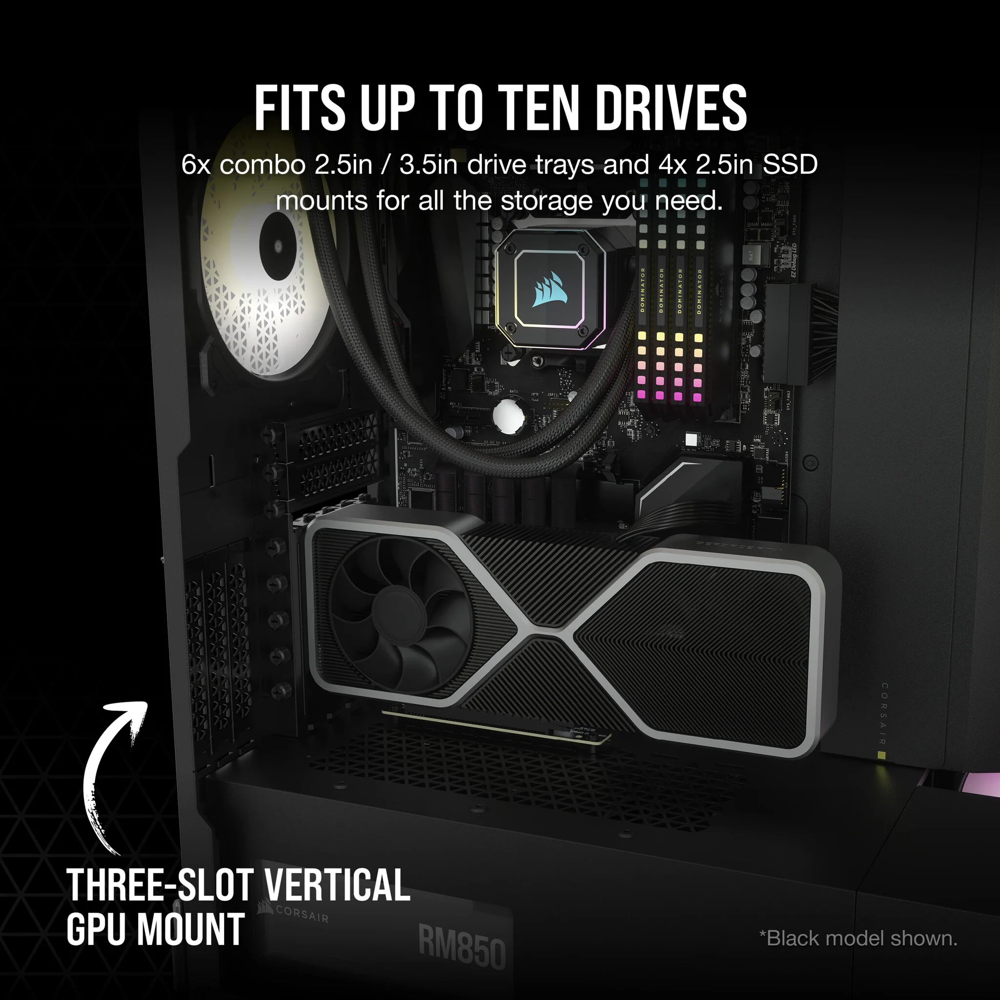 Corsair 7000D AIRFLOW - ATX Full Tower Case in White - Image 15