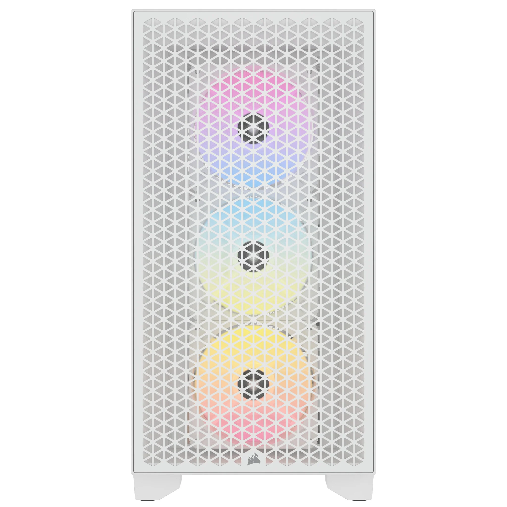 Corsair 3000D RGB AIRFLOW - ATX Mid Tower Case in White - Image 2