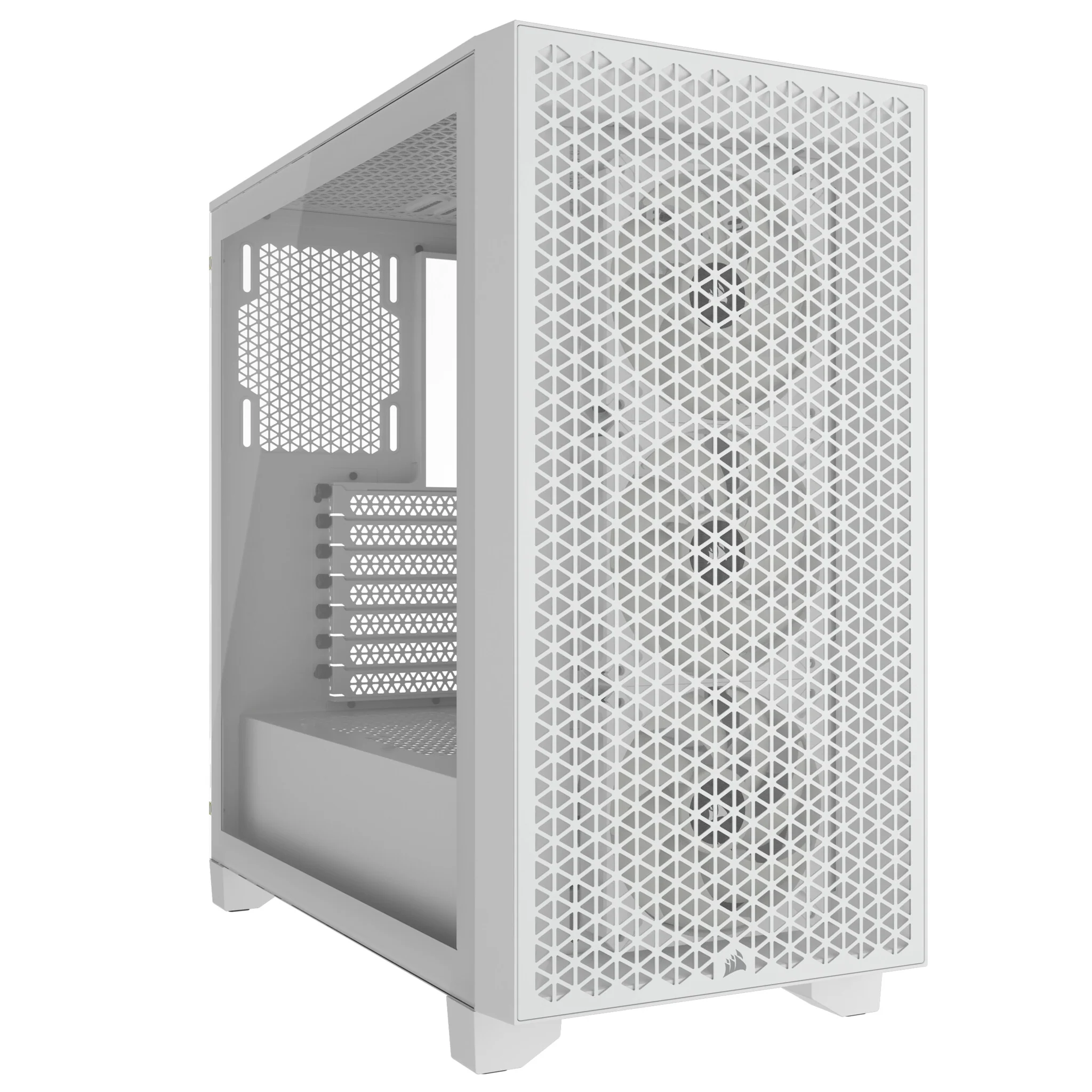 Corsair 3000D RGB AIRFLOW - ATX Mid Tower Case in White - Image 5