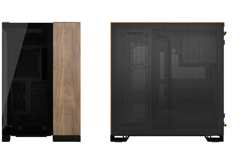Corsair 6500X - ATX Mid Tower Case in Black / Walnut - Image 2