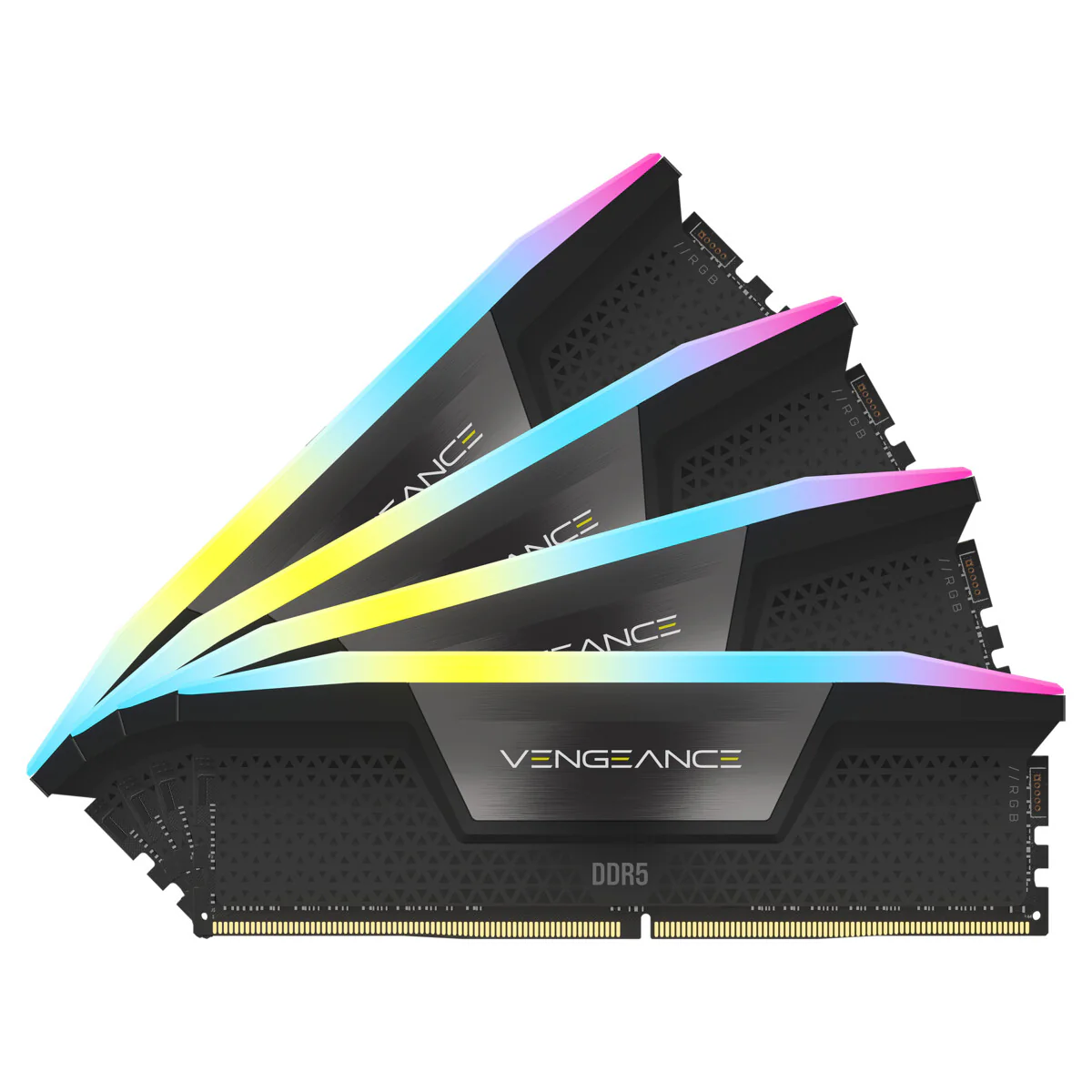 Corsair Vengeance RGB - 64 GB 4 x 16 GB DDR5 6400 MHz memory module - Image 2