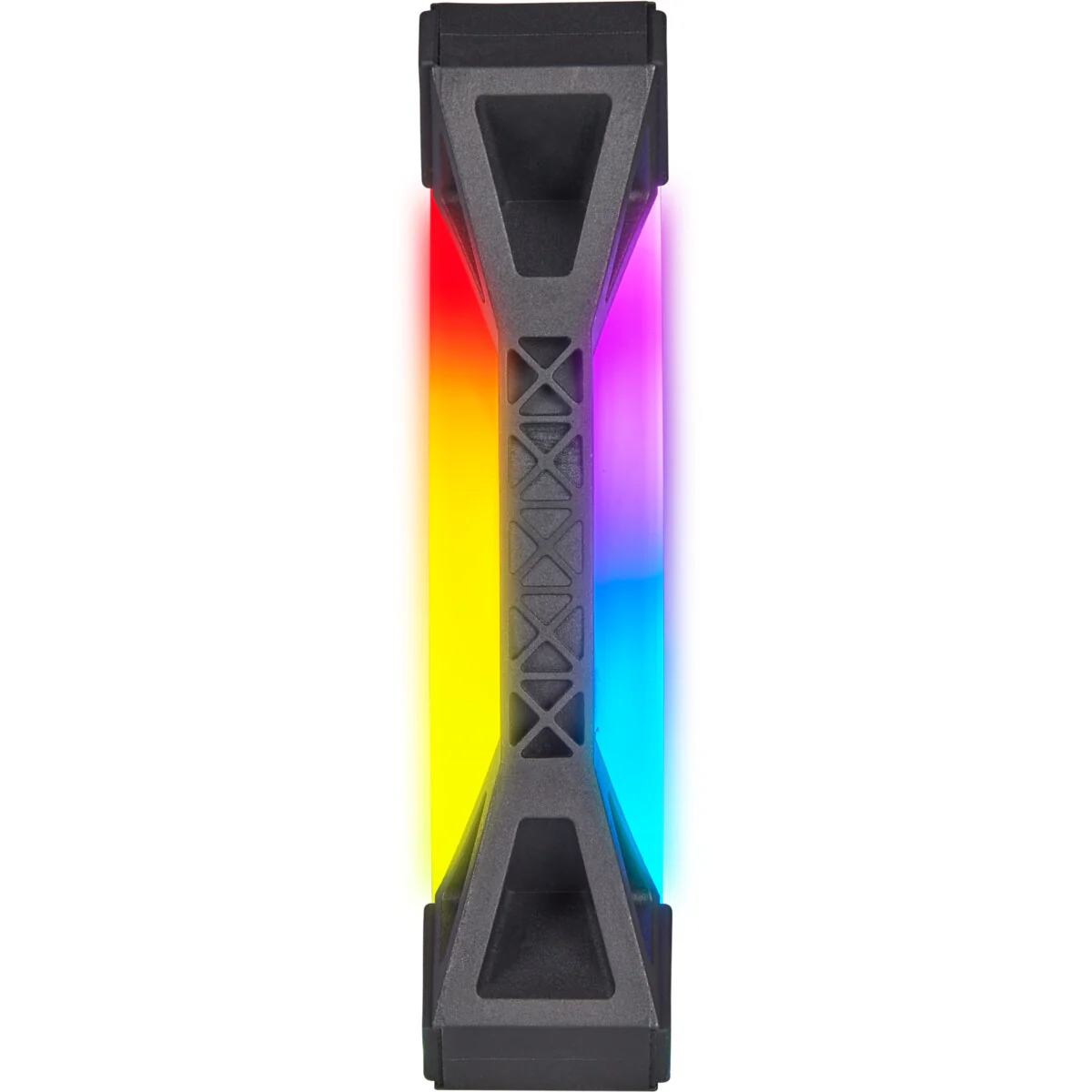 Corsair iCUE QL120 RGB - Computer Case Fan in Black / White - 120mm (Pack of 3) - Image 10