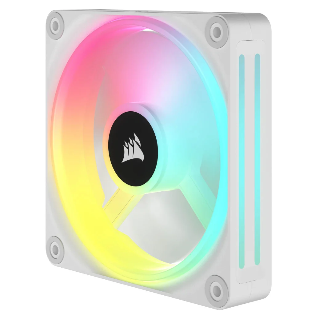 Corsair iCUE LINK QX120 RGB - Computer Case Fan in White - 120mm - Image 5