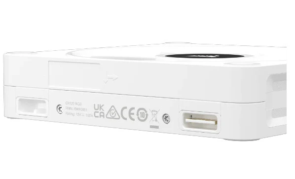 Corsair iCUE LINK QX120 RGB - Computer Case Fan in White - 120mm - Image 8