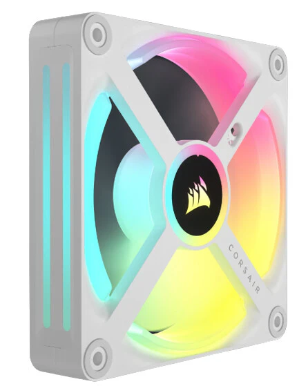 Corsair iCUE LINK QX120 RGB - Computer Case Fan in White - 120mm - Image 9