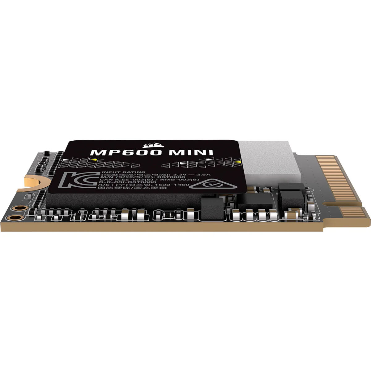 Corsair MP600 Mini - PCI Express 4.0 3D TLC NAND NVMe M.2 SSD - 1 TB - Image 3
