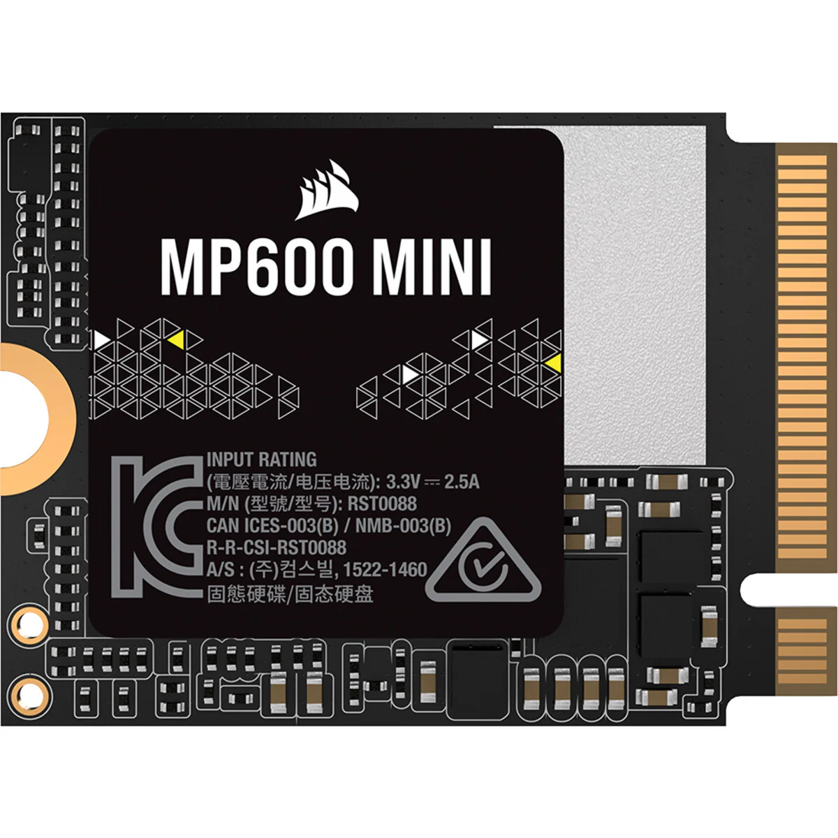 Corsair MP600 Mini - PCI Express 4.0 3D TLC NAND NVMe M.2 SSD - 1 TB - Image 5