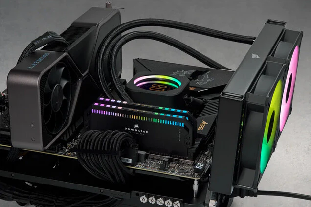 Corsair Dominator Platinum RGB - 64 GB 2 x 32 GB DDR5 6000 MHz memory module - Image 3