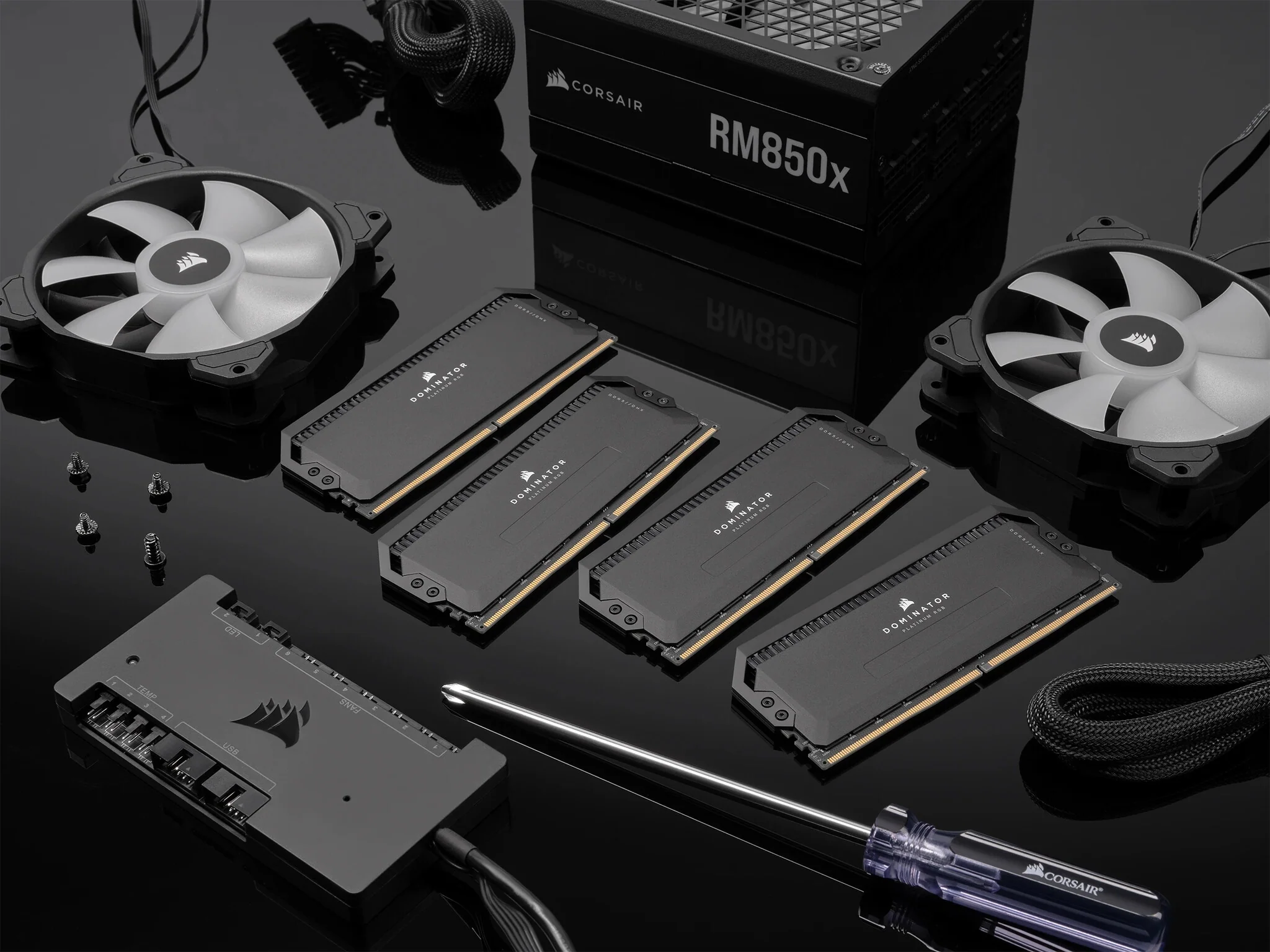 Corsair Dominator Platinum RGB - 64 GB 2 x 32 GB DDR5 6800 MHz memory module - Image 4