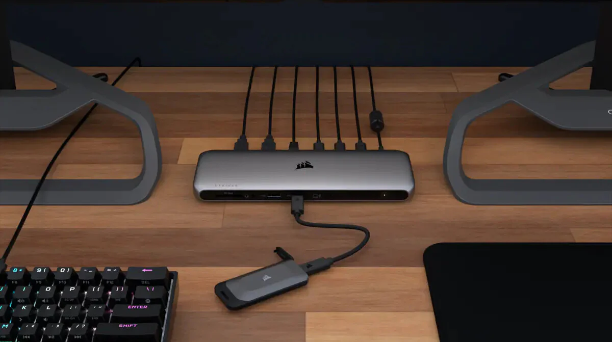 Corsair EX100U - USB Type-C External SSD - 2 TB - Image 11