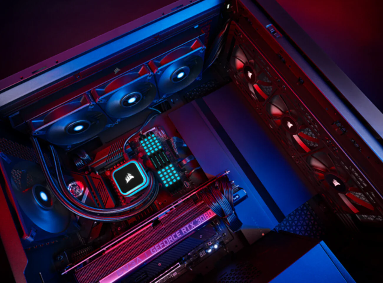 Corsair iCUE H100i RGB ELITE - All-in-one Liquid Processor Cooler in Black - 240mm - Image 15