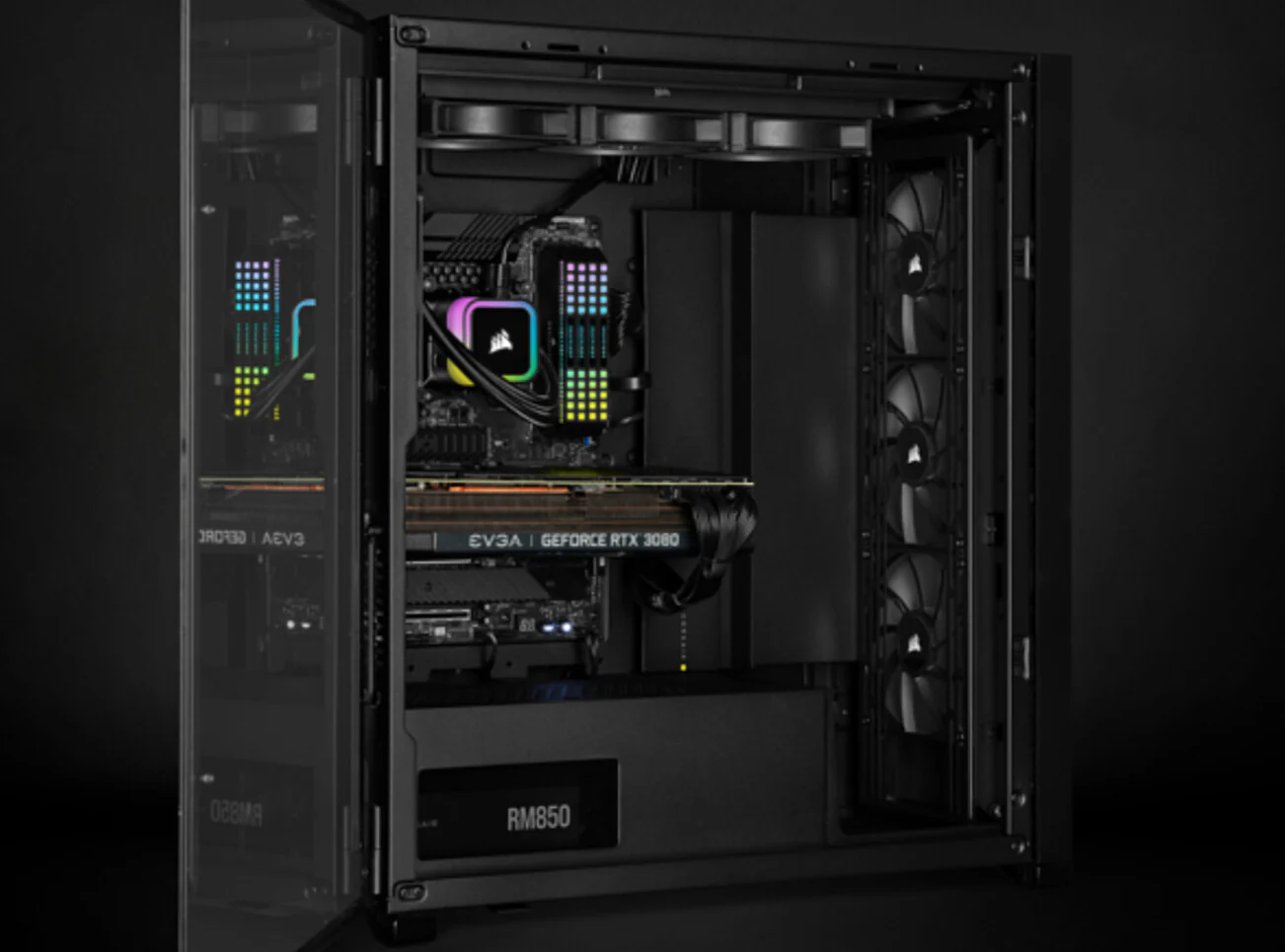 Corsair iCUE H100i RGB ELITE - All-in-one Liquid Processor Cooler in Black - 240mm - Image 17