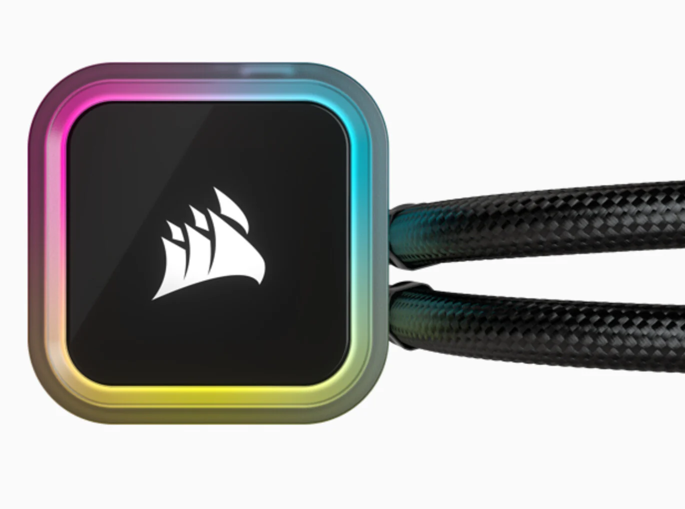 Corsair iCUE H100i RGB ELITE - All-in-one Liquid Processor Cooler in Black - 240mm - Image 3