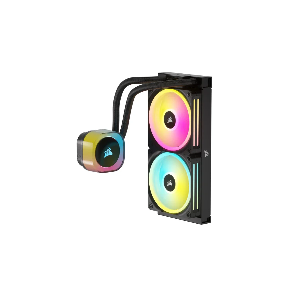 Corsair iCUE LINK H100i RGB - Liquid Processor Cooling Kit in Black - 240mm - Image 4