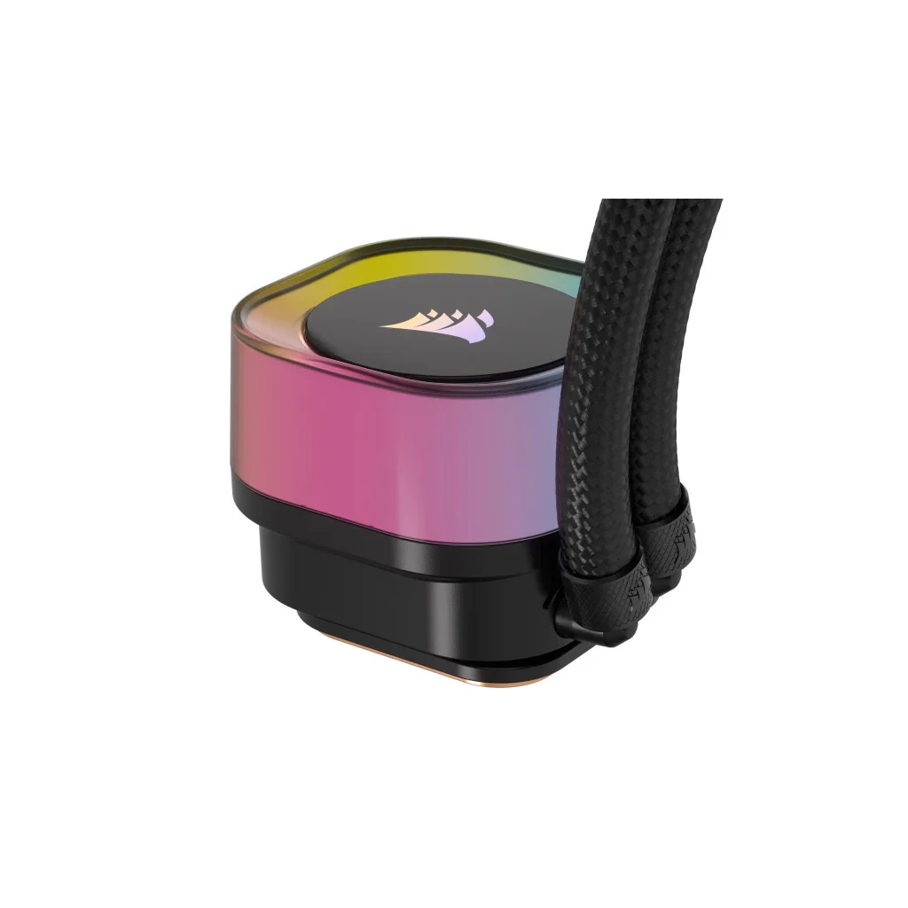 Corsair iCUE LINK H100i RGB - Liquid Processor Cooling Kit in Black - 240mm - Image 7