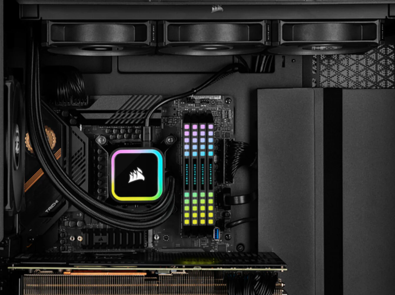 Corsair H115I - Processor Air Cooler in Black - 280mm - Image 14