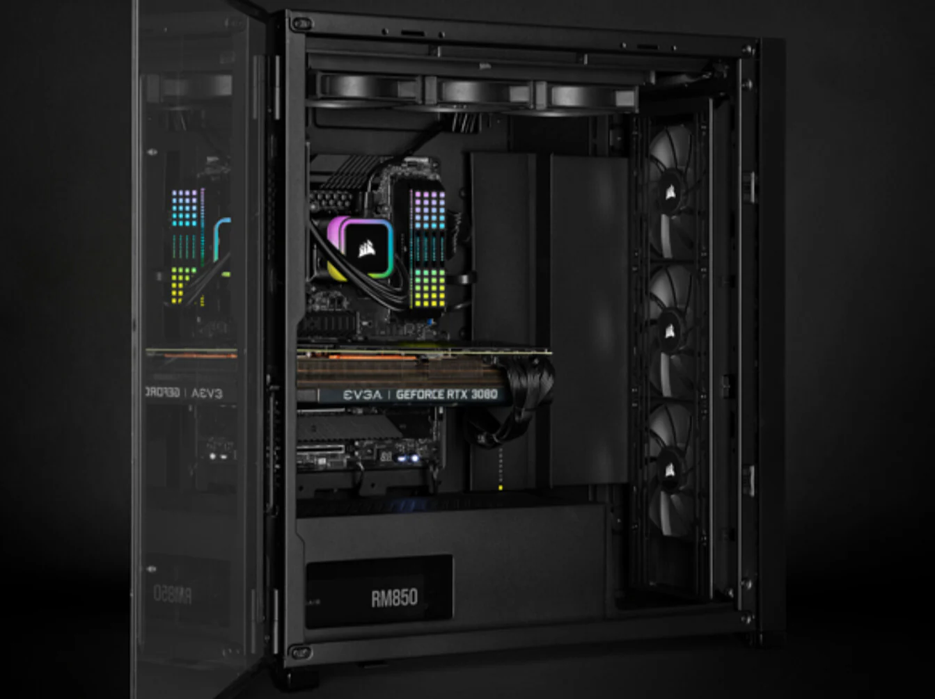 Corsair H115I - Processor Air Cooler in Black - 280mm - Image 19