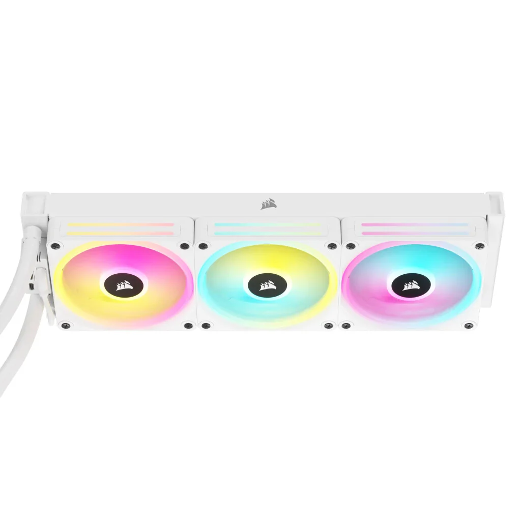 Corsair iCUE LINK H150i RGB - Liquid Processor Cooling Kit in White - 360mm - Image 3
